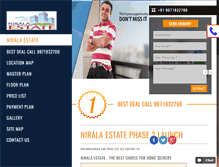 Tablet Screenshot of niralaestate.org